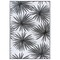 World Rug Gallery Floral Tropical Reversible Recycled Plastic 5' X 7' Black Outdoor Rug 6075BLACK5X7 - alternate 4